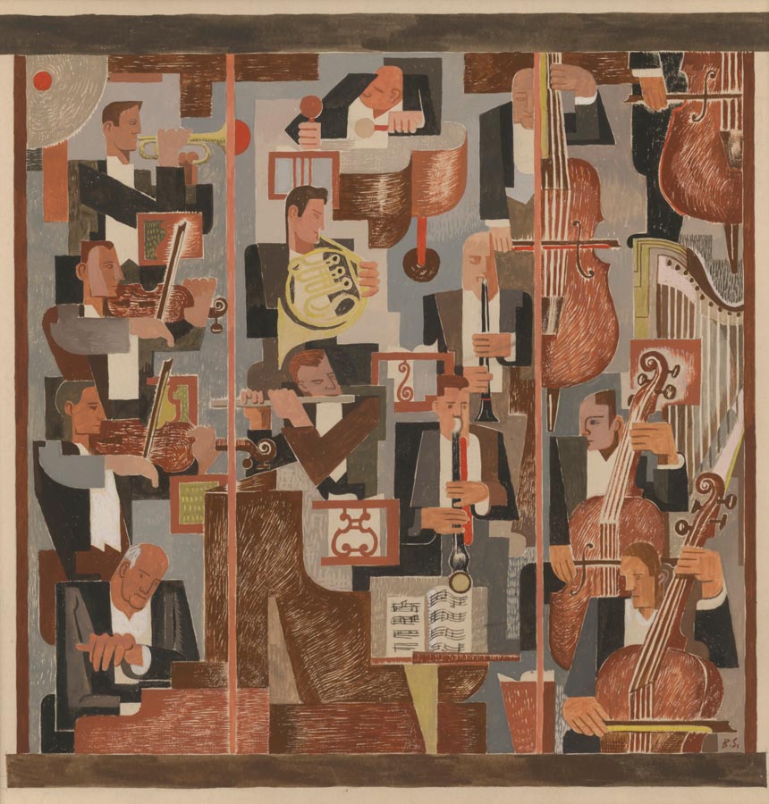 Philadelphia Orchestra Mural Study