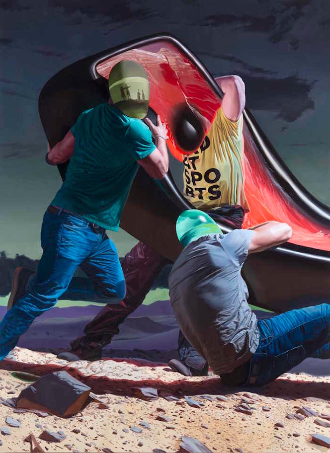 Landscape with temporal circumvolution