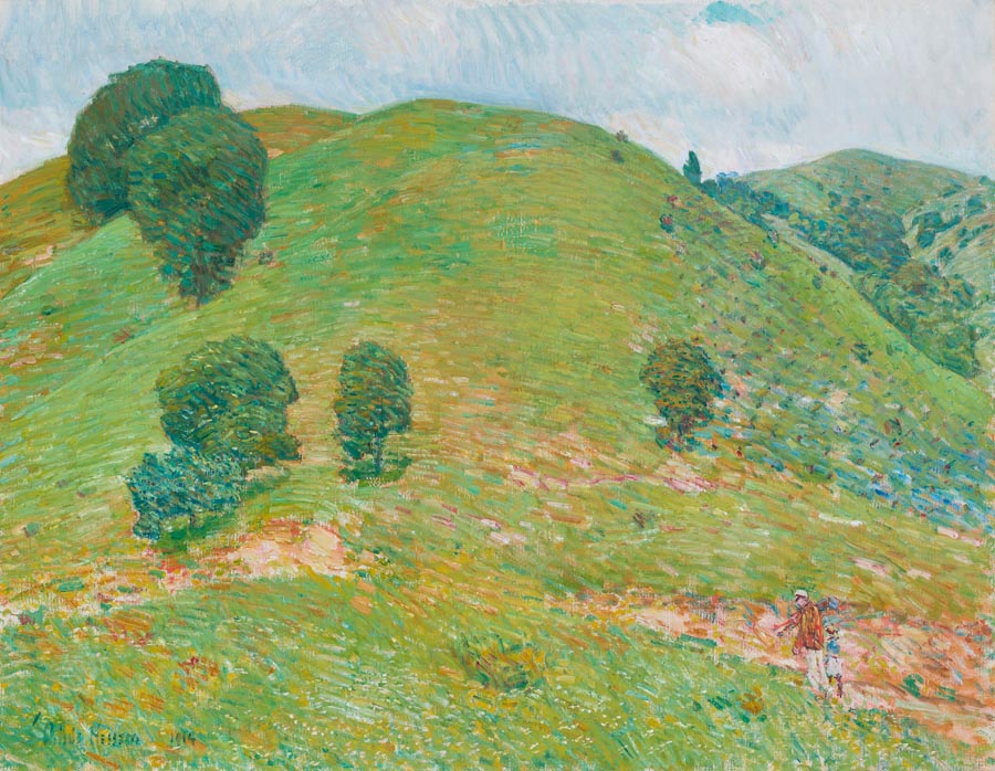 California Hills in Spring (The Little Vineyard)