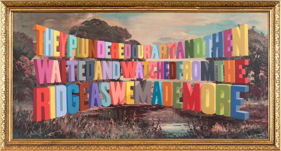 They Plundered Our Art And Then Watched From The Ridge As We Made More