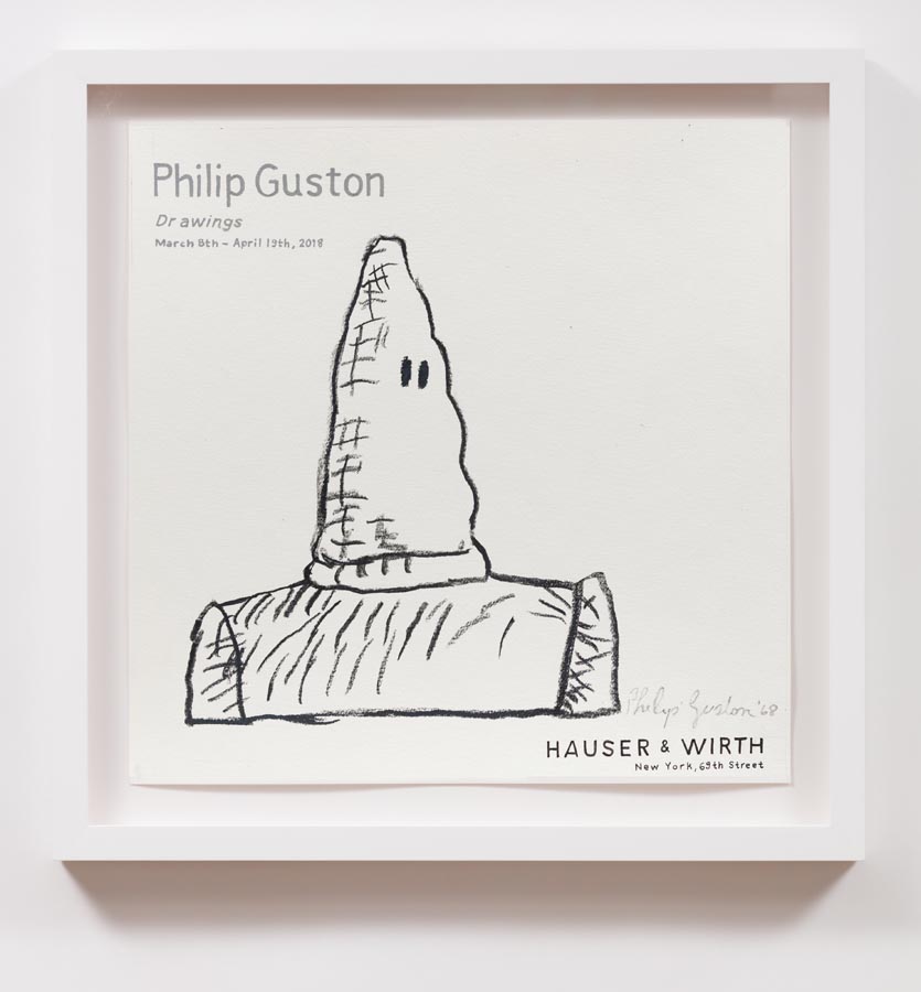 Drawings Philip Guston (2018)