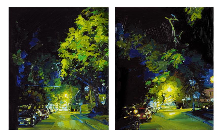 No Place #420 (diptych)